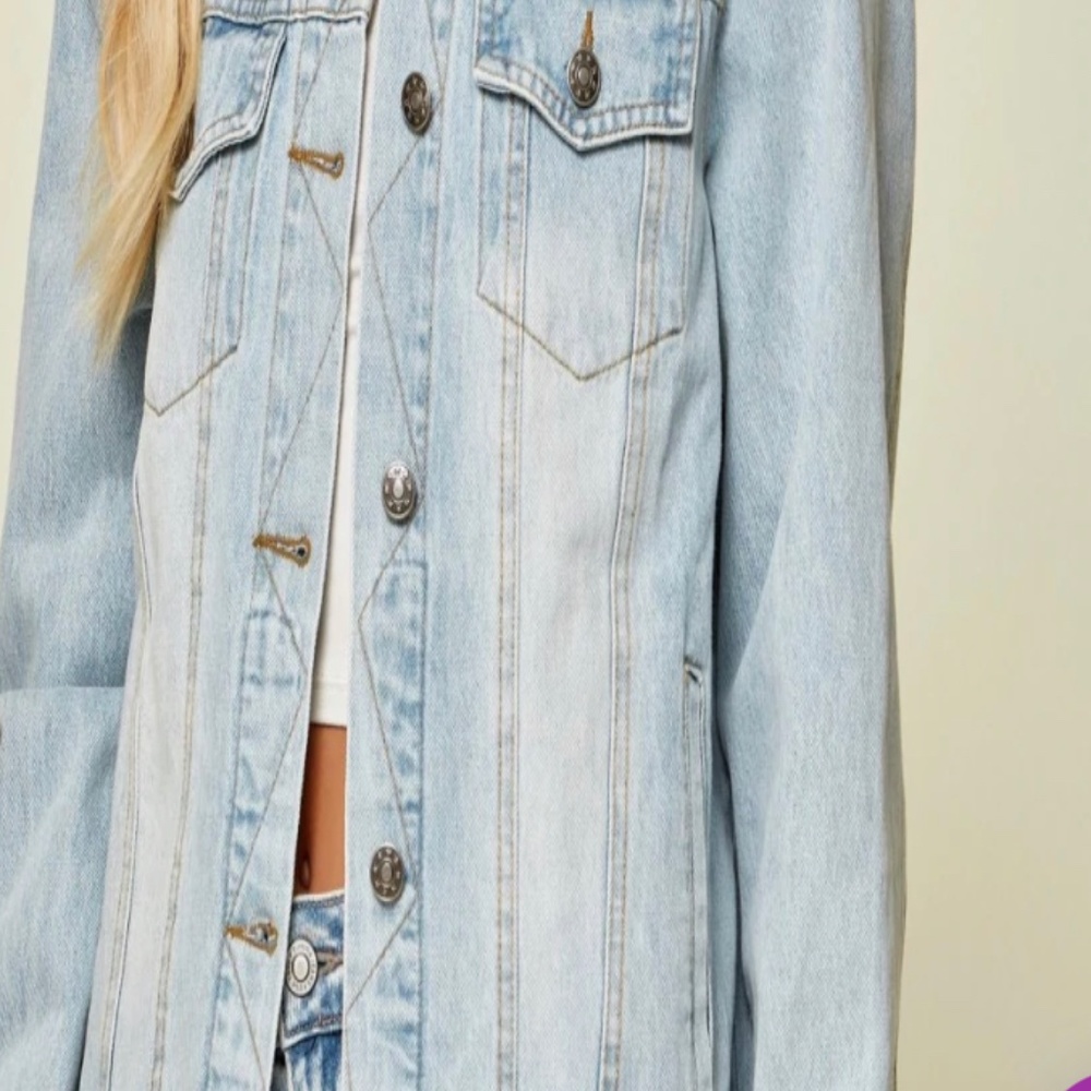 Embroidered Denim Jacket